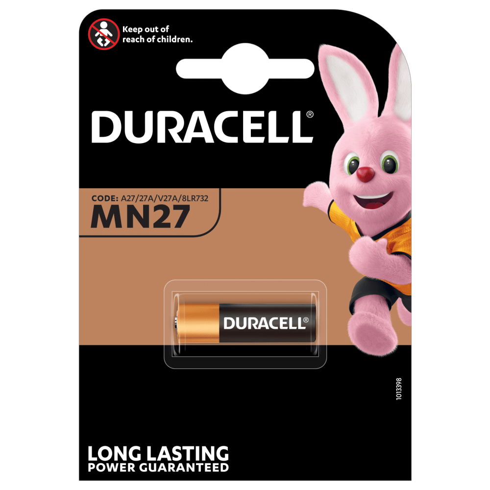 DURACELL Batterie MN27 Alkali-Mangan Fotobatterie 12,0 V, 1 St.