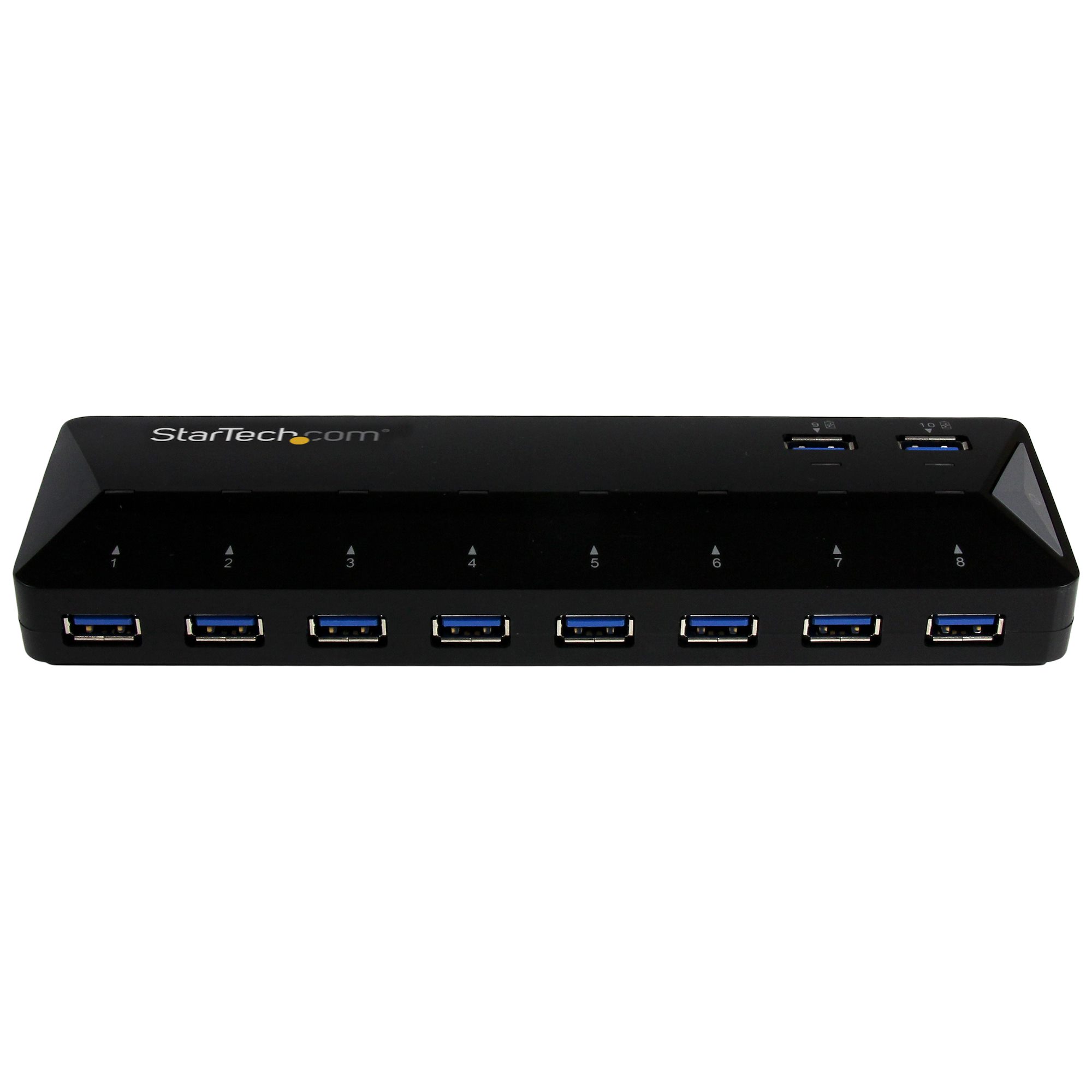 10-PT USB 3.0 HUB W/ CHARGING 2X1.5A CHARGE AND SYNC PORTS