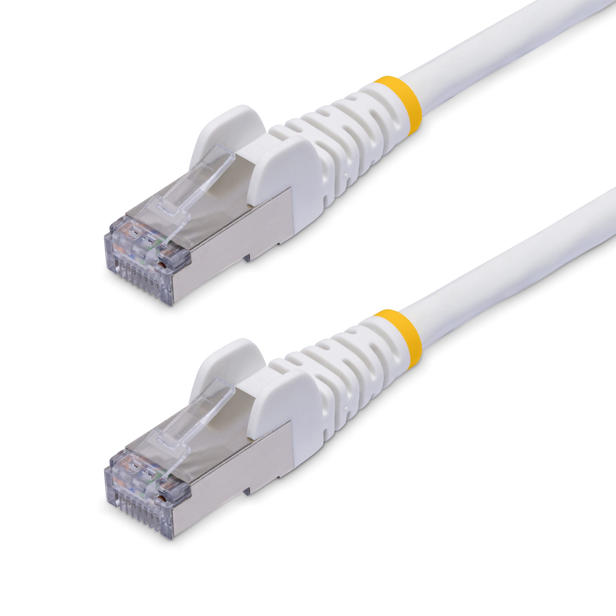 STARTECH.COM 3m Weisses CAT8 Netzwerkkabel Snagless RJ45 Patchkabel 25G/40G LAN Kabel 2000MHz 100W PoE++ S/FTP LSZH