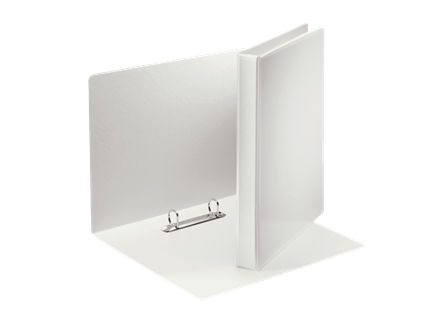 Esselte Präsentationsringbücher 2-Ringe weiß 6,2 cm DIN A4, 10 St.