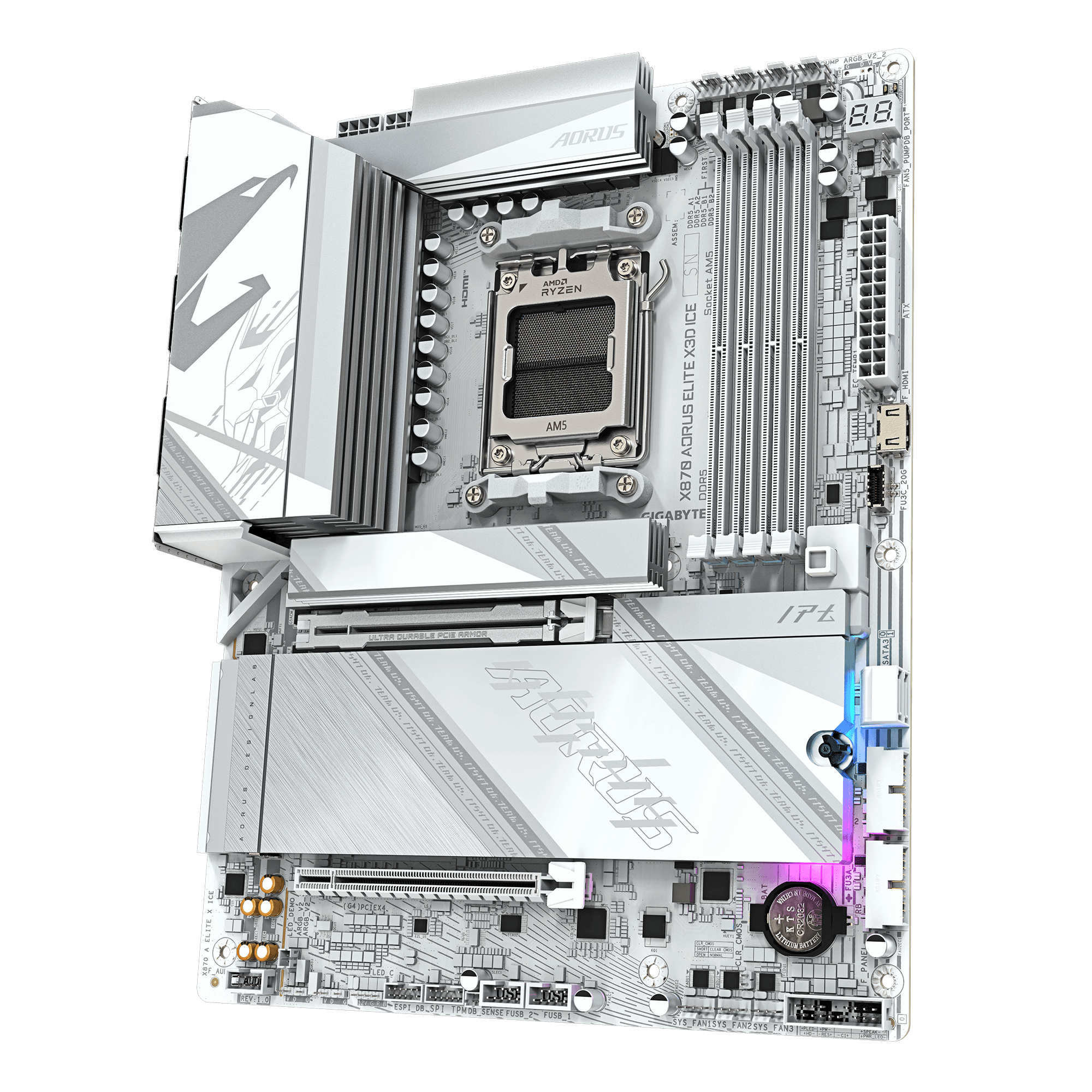 Gigabyte GA-X870 AORUS ELITE X3D ICE (AM5) (D)