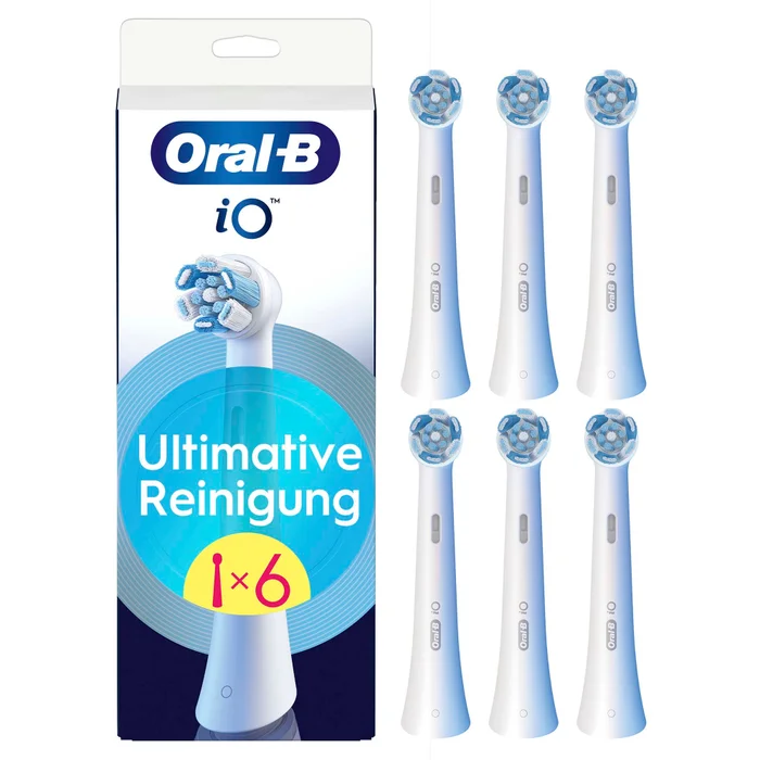 Oral-B iO Ultimative Reinigung Zahnbürstenaufsätze, 6 St.