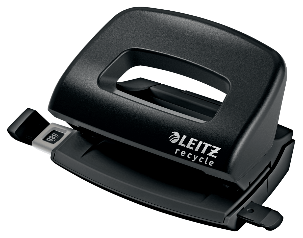 LEITZ Locher Recycle Mini schwarz, 1 St.