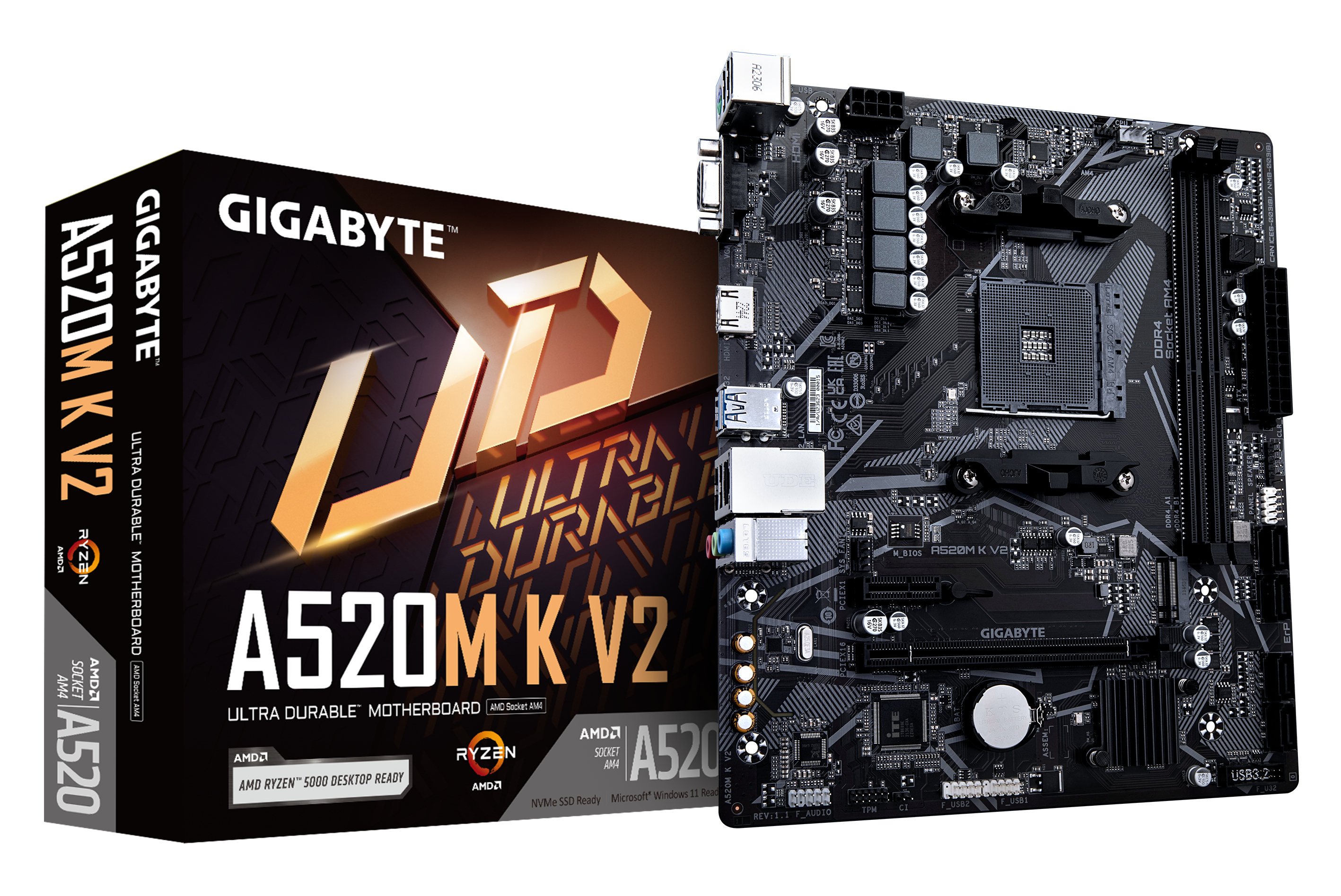 Gigabyte GA-A520M K V2 (AM4) (D)