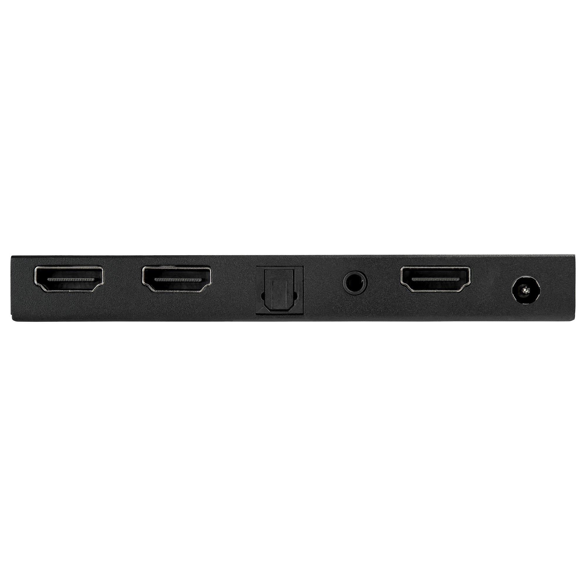 STARTECH.COM 2 Port HDMI Splitter - 4K 60Hz mit eingebautem Scaler - HDCP 2.2 - EDID Emulation - 7.1 Surround Sound