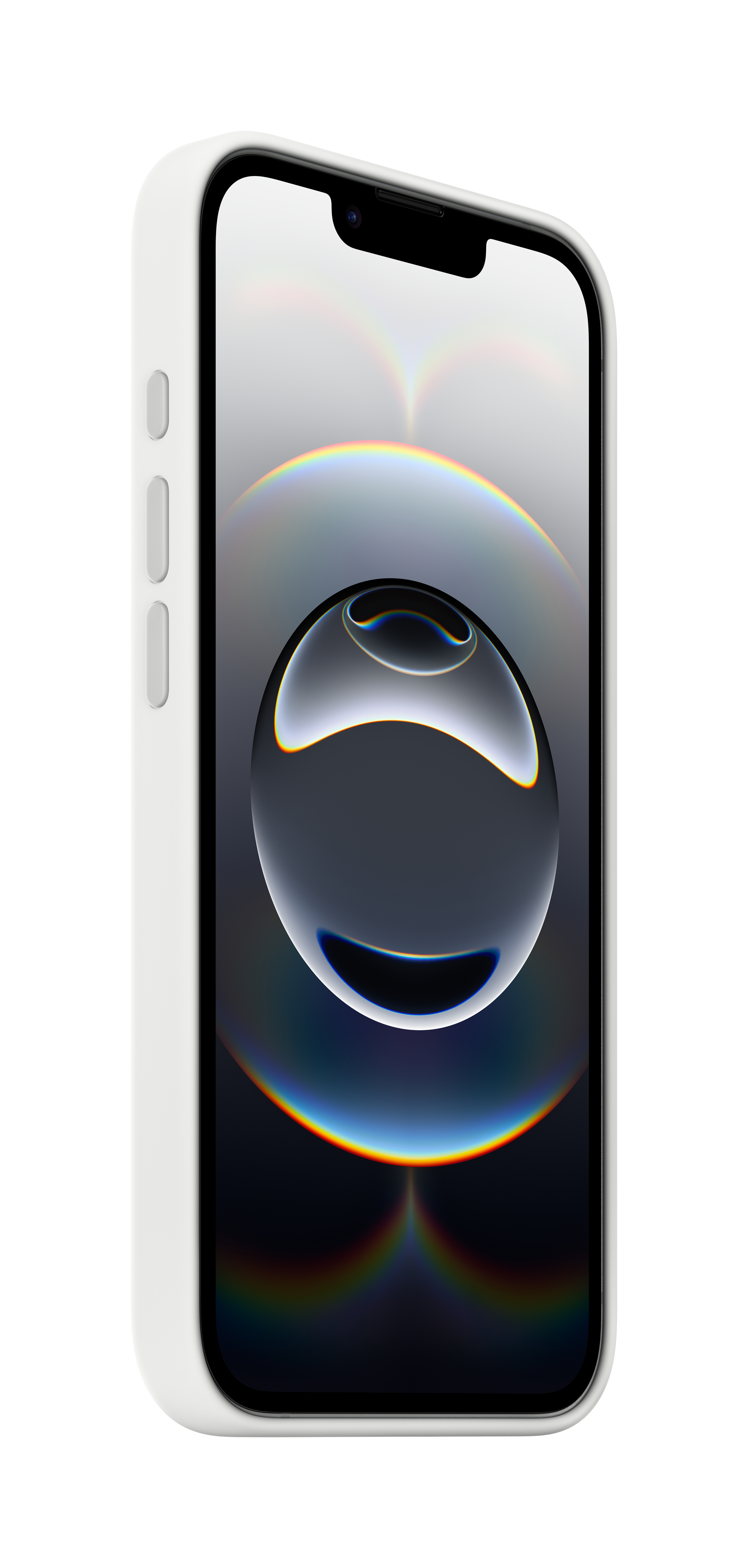 IPHONE 16E SILICONE CASE WHITE