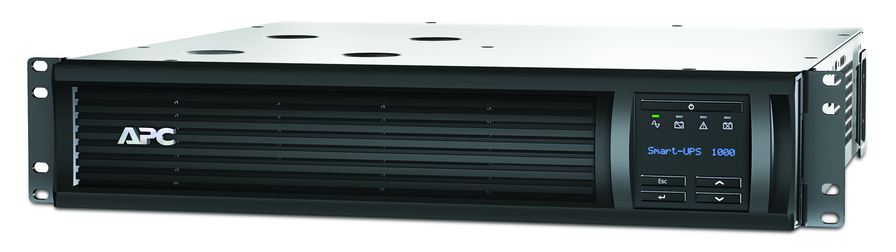 APC SMT1000RMI2UC Smart-USV 1000 VA / 700Watt LCD 2HE, 230 V, mit SmartConnect