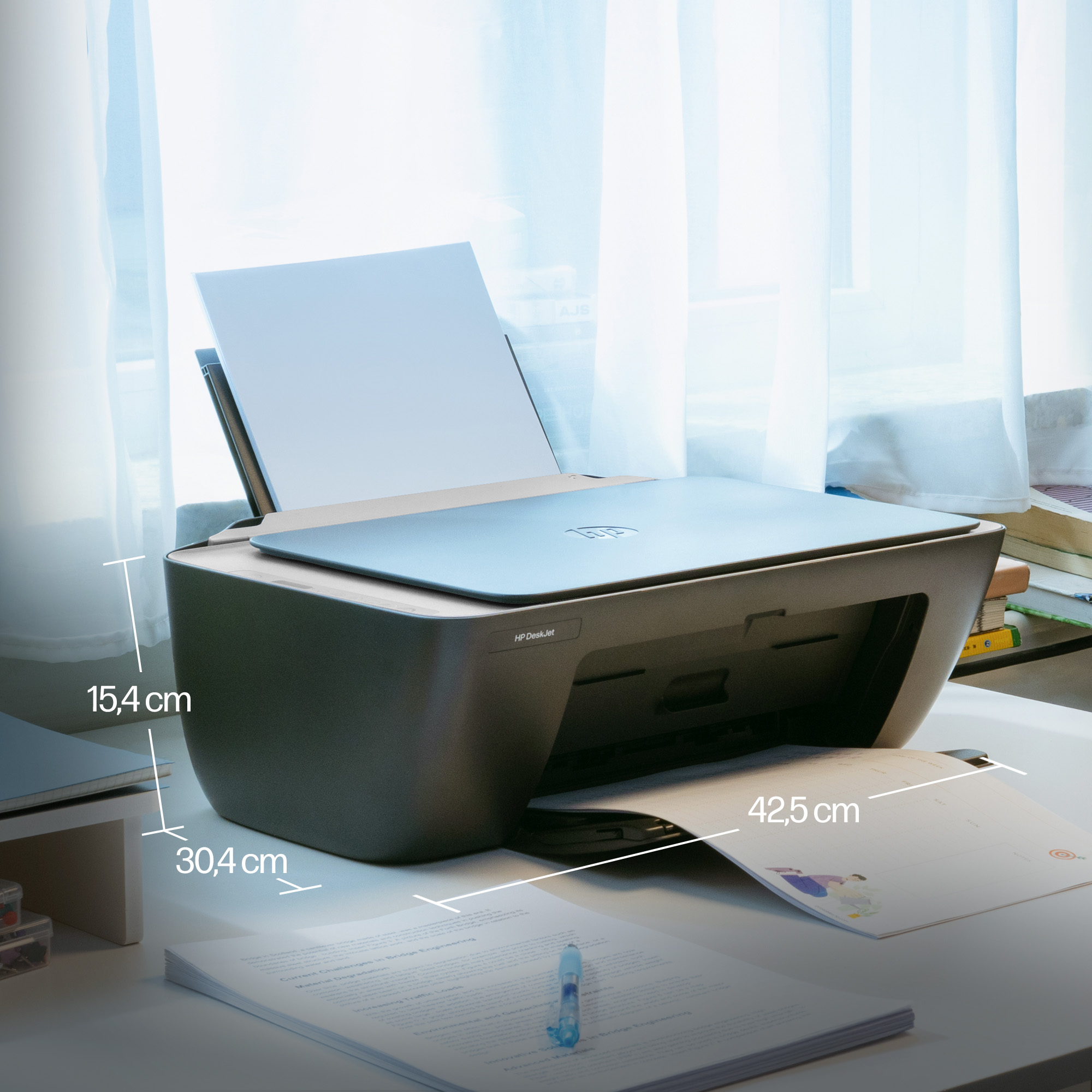 HP DeskJet 2920 All-in-One 3 in 1 Tintenstrahl-Multifunktionsdrucker schwarz, HP Instant Ink-fähig