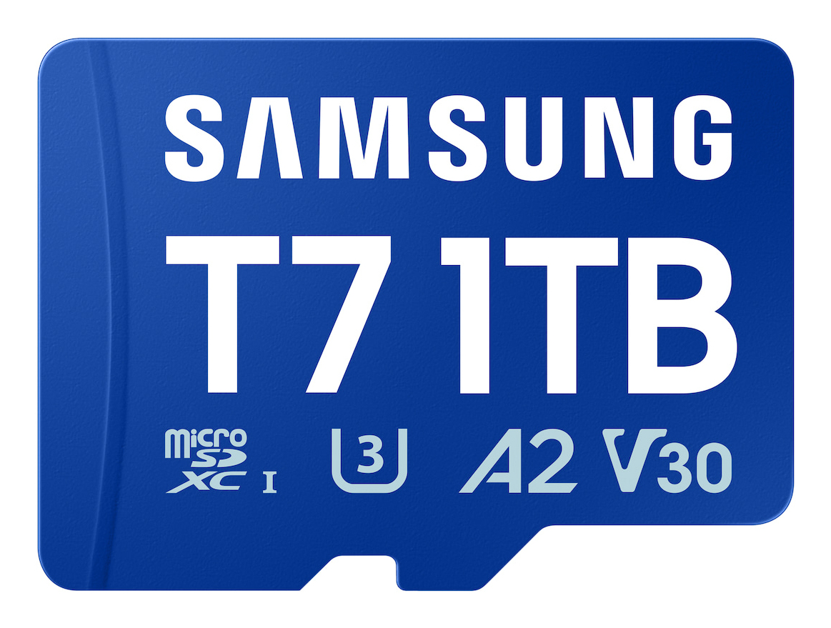 SAMSUNG T7 microSD Speicherkarte 1TB für Smartphones Tablets und Handheld-Konsolen bis zu 170MB/s Lesen