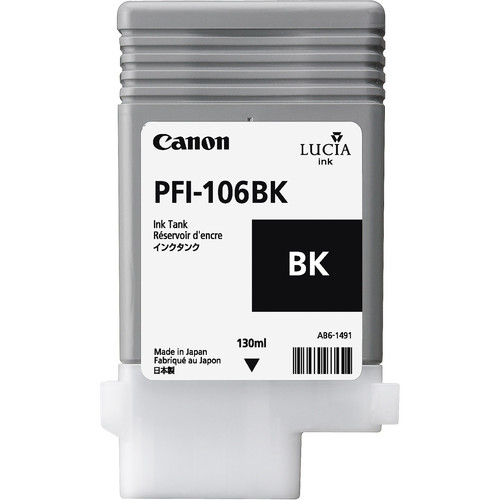 Patrone Canon PFI-106BK black