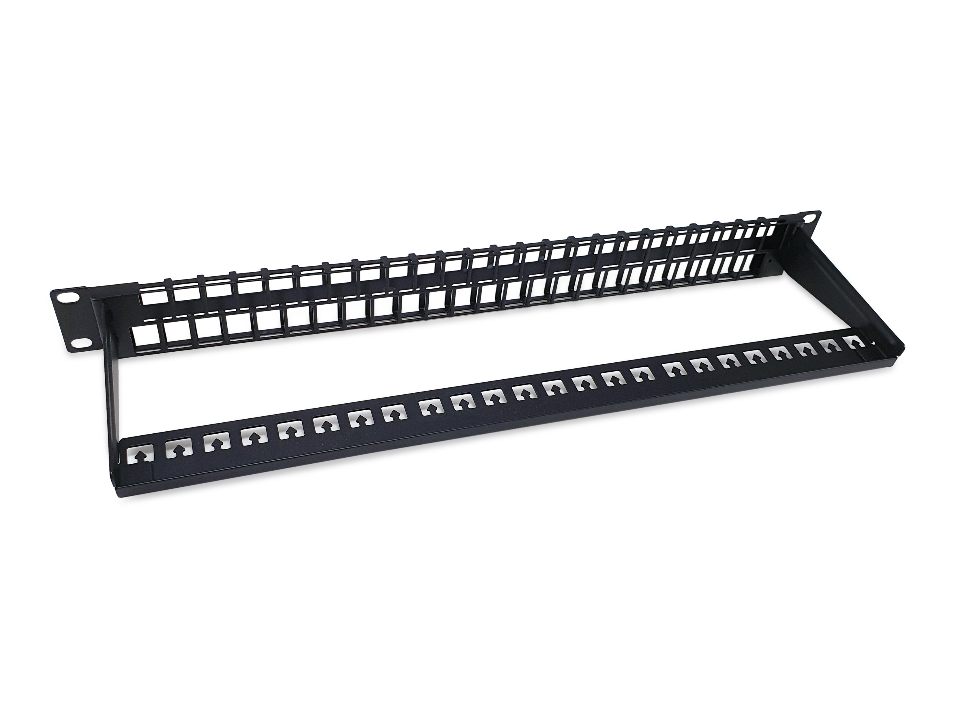 Equip 19 Patchpanel 48xKeystones UTP 1U LSA/110 RAL9005