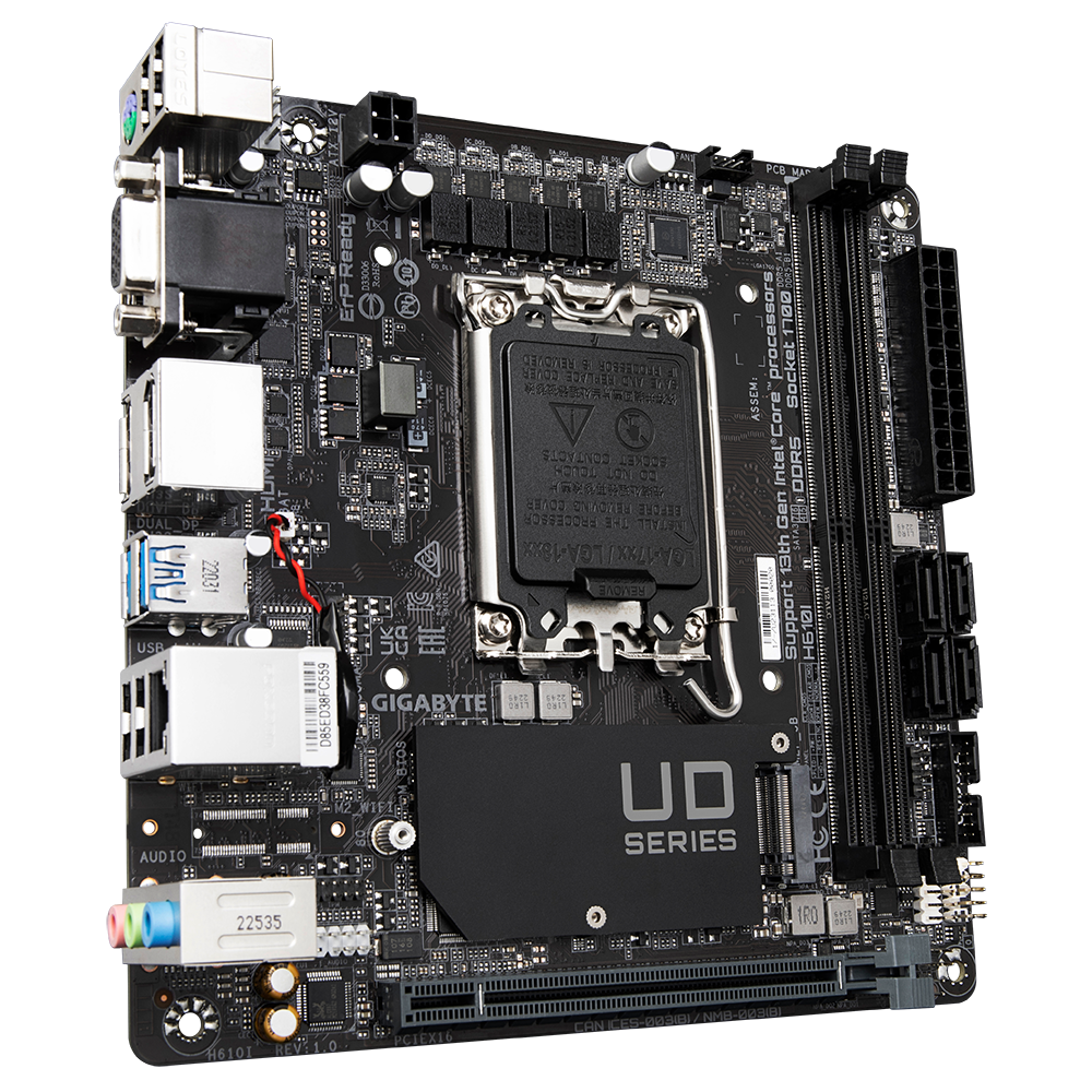H610I, Mainboard