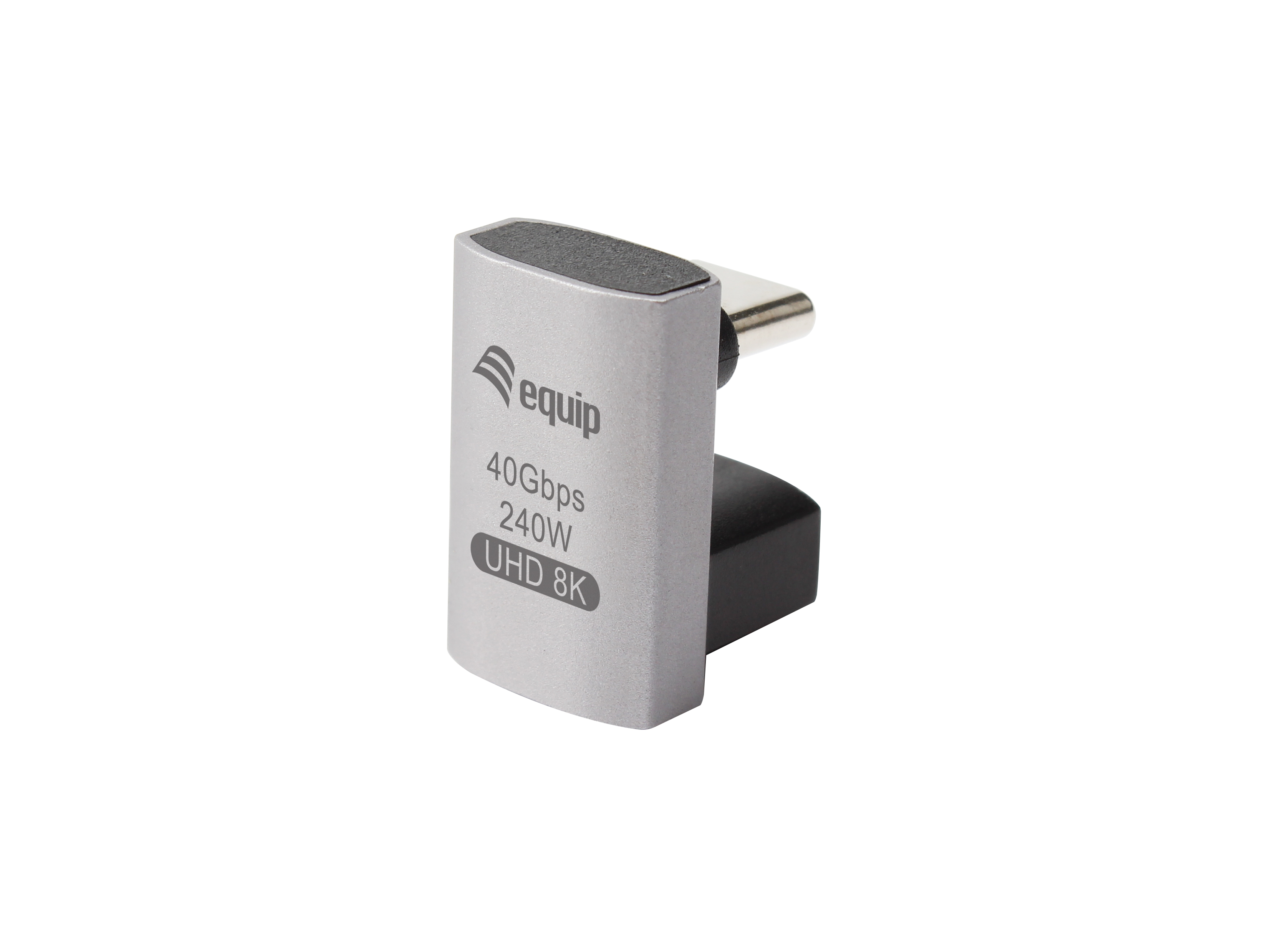 Equip Adapter USB-C->USB-C 180° 40Gbps PD 240W 3Stk