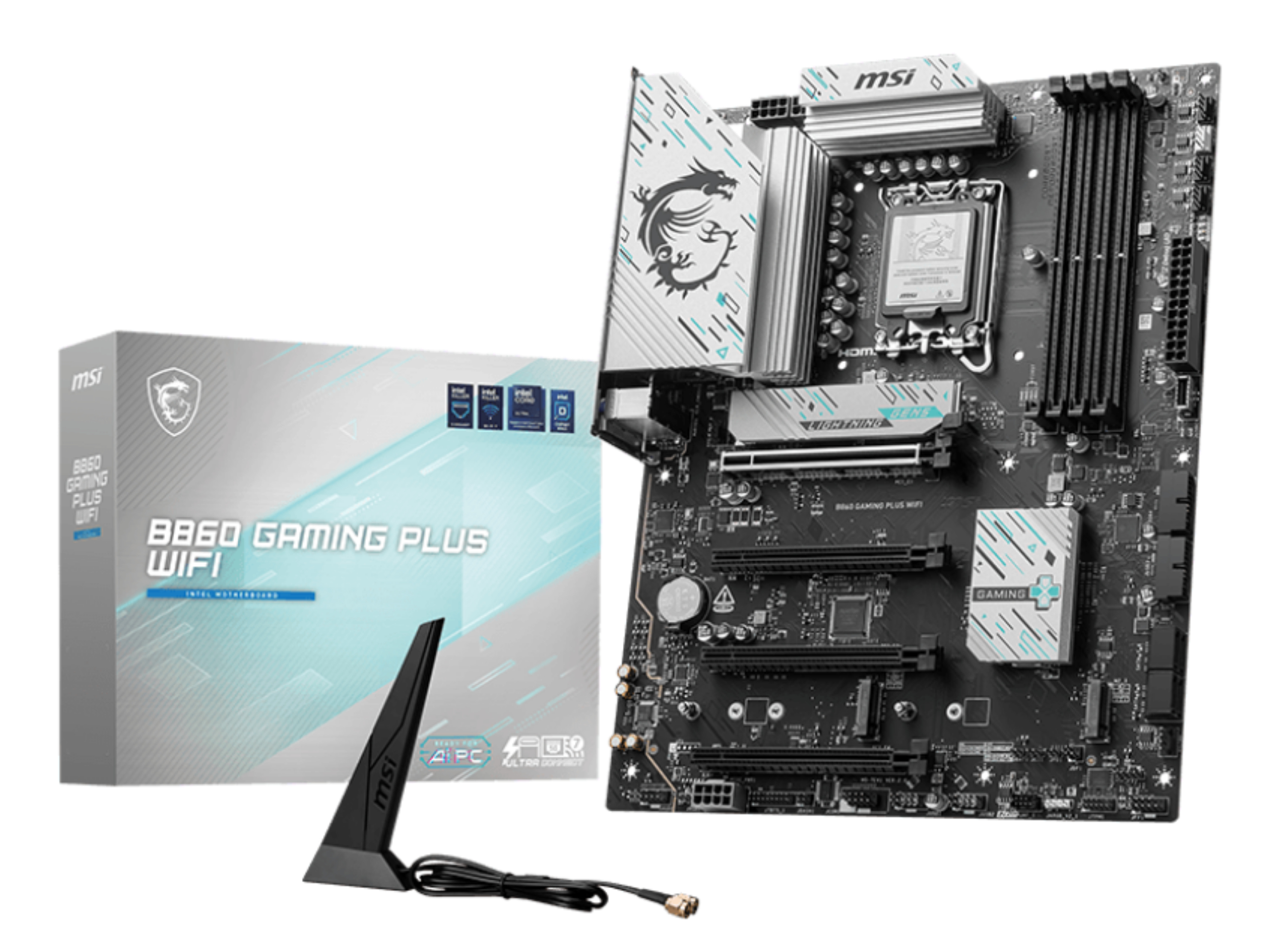 MSI B860 GAMING PLUS WIFI LGA1851 MB