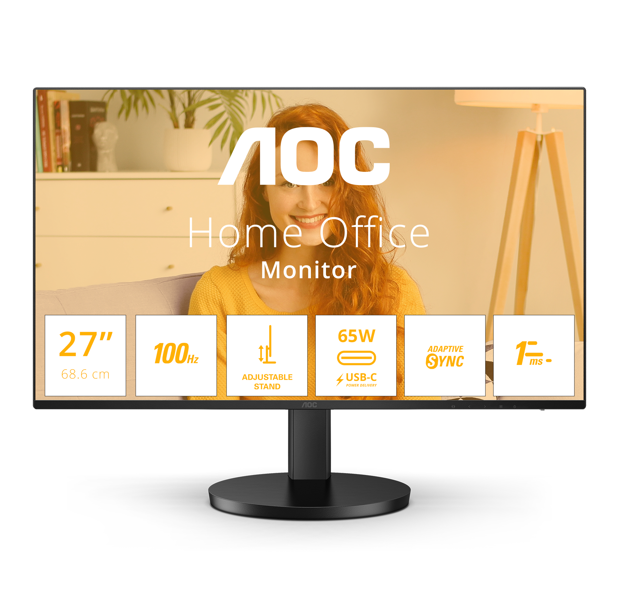 AOC Q27B3CF2 - 27 ZOLL QHD MONI HHENVERSTELLBAR (2560X1440 100HZ