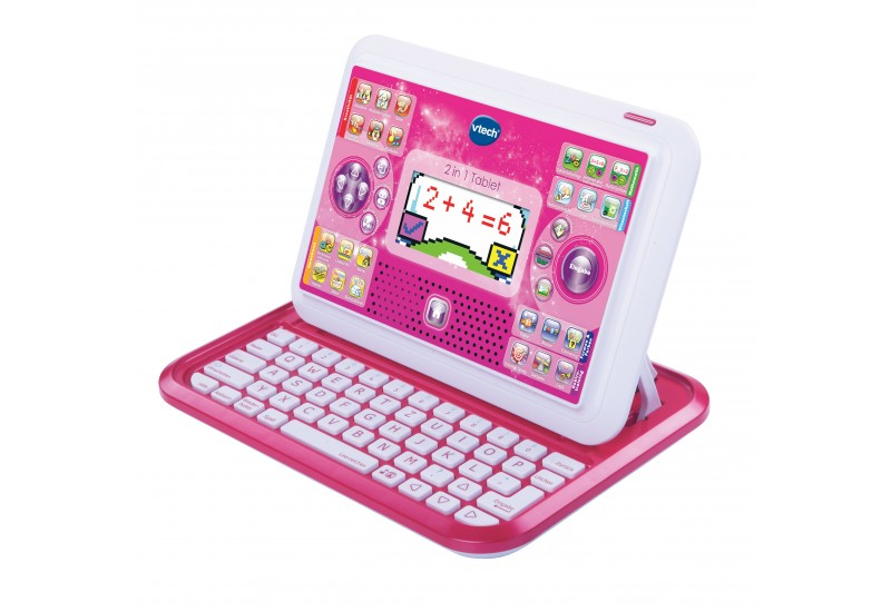 2 in 1 Tablet pink, Lerncomputer