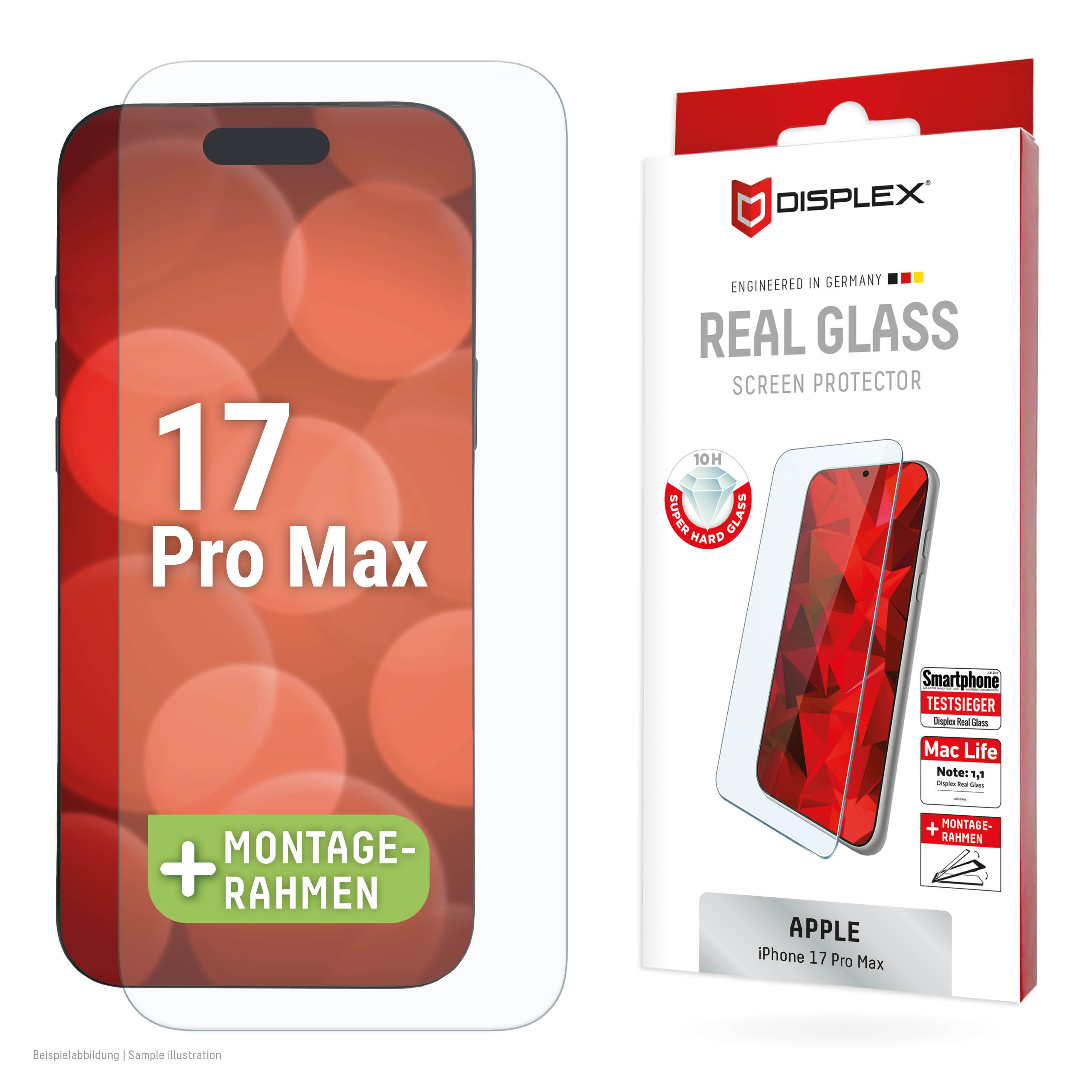 DISPLEX REAL GLASS IPHONE 17 PRO MAX