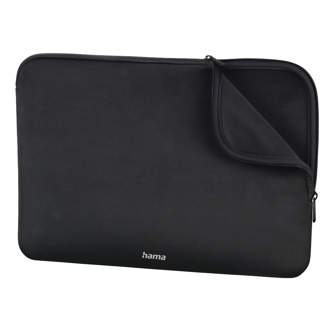hama Laptophülle Neoprene Kunstfaser schwarz bis 39,6 cm (15,6 Zoll)
