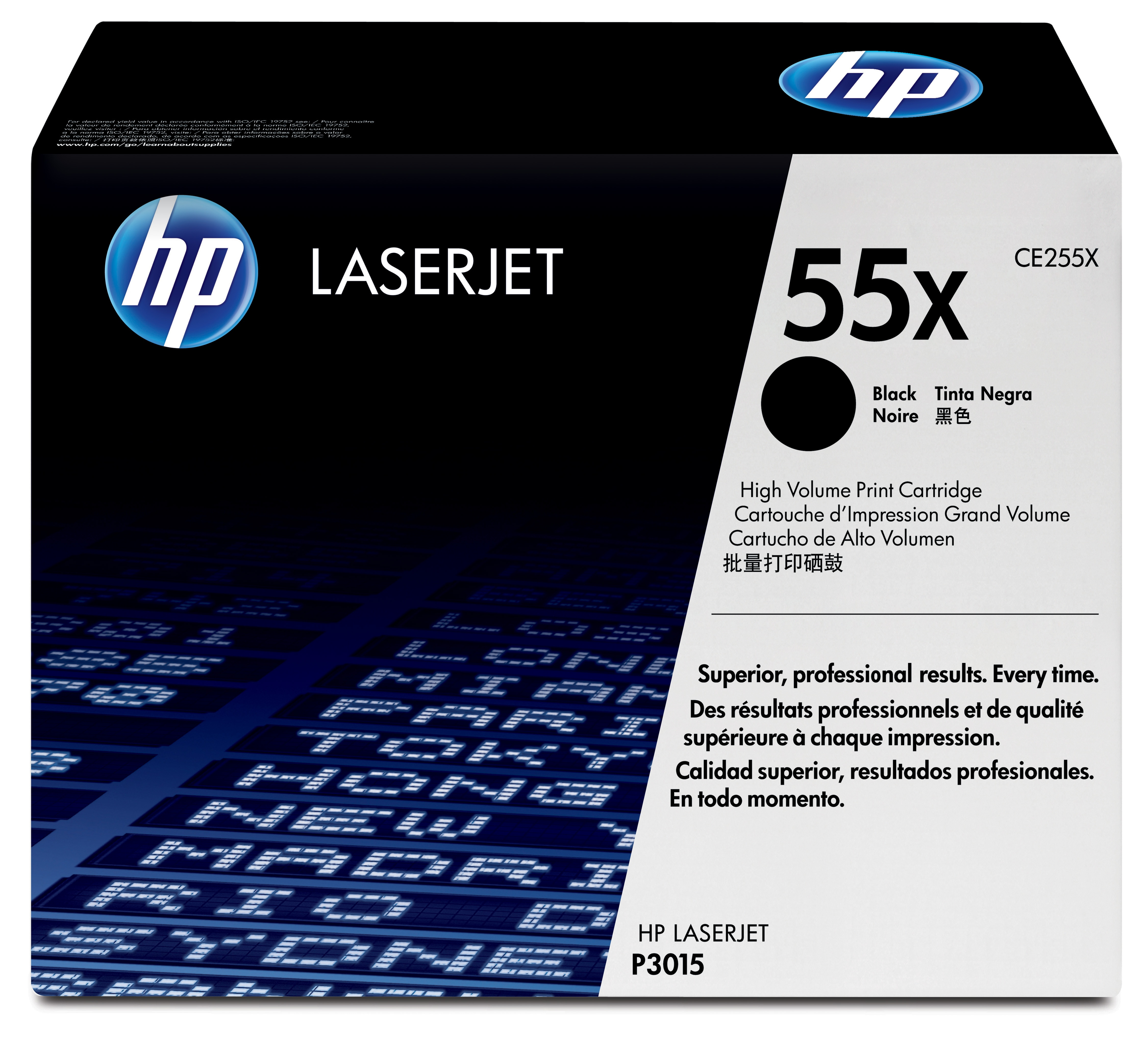 HP 55X (CE255X) schwarz Tonerkartusche