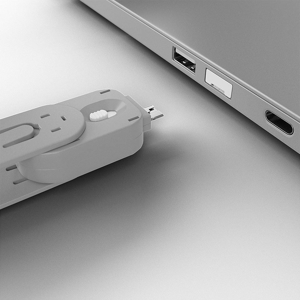 LINDY Schlüssel für USB Typ A Port Schloss weiß