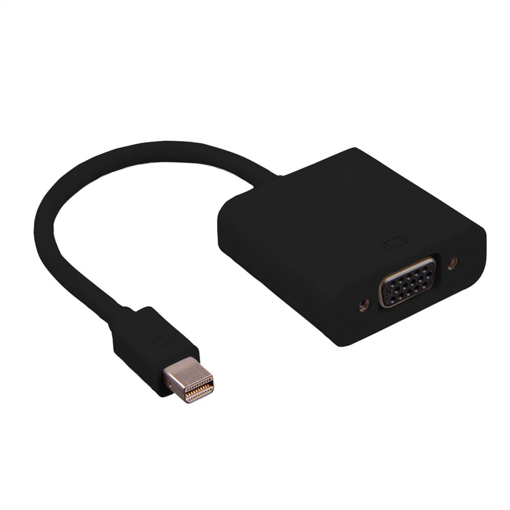 VALUE Mini DisplayPort-VGA Adapter Mini DP ST - VGA BU Aktiv
