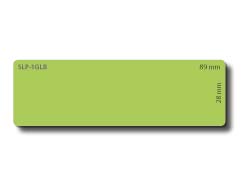 SLP-1GLB GREEN LABEL 28X89MM 130 LAB/ROLL.2 ROLL/BOX