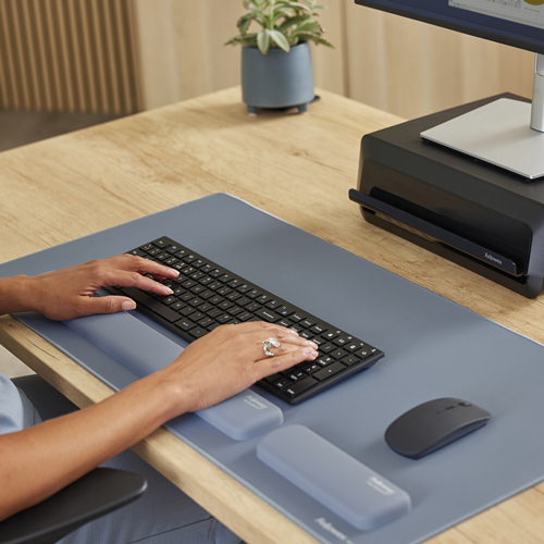 Fellowes Tastatur-Handgelenkauflage Breyta 6x47cm blau
