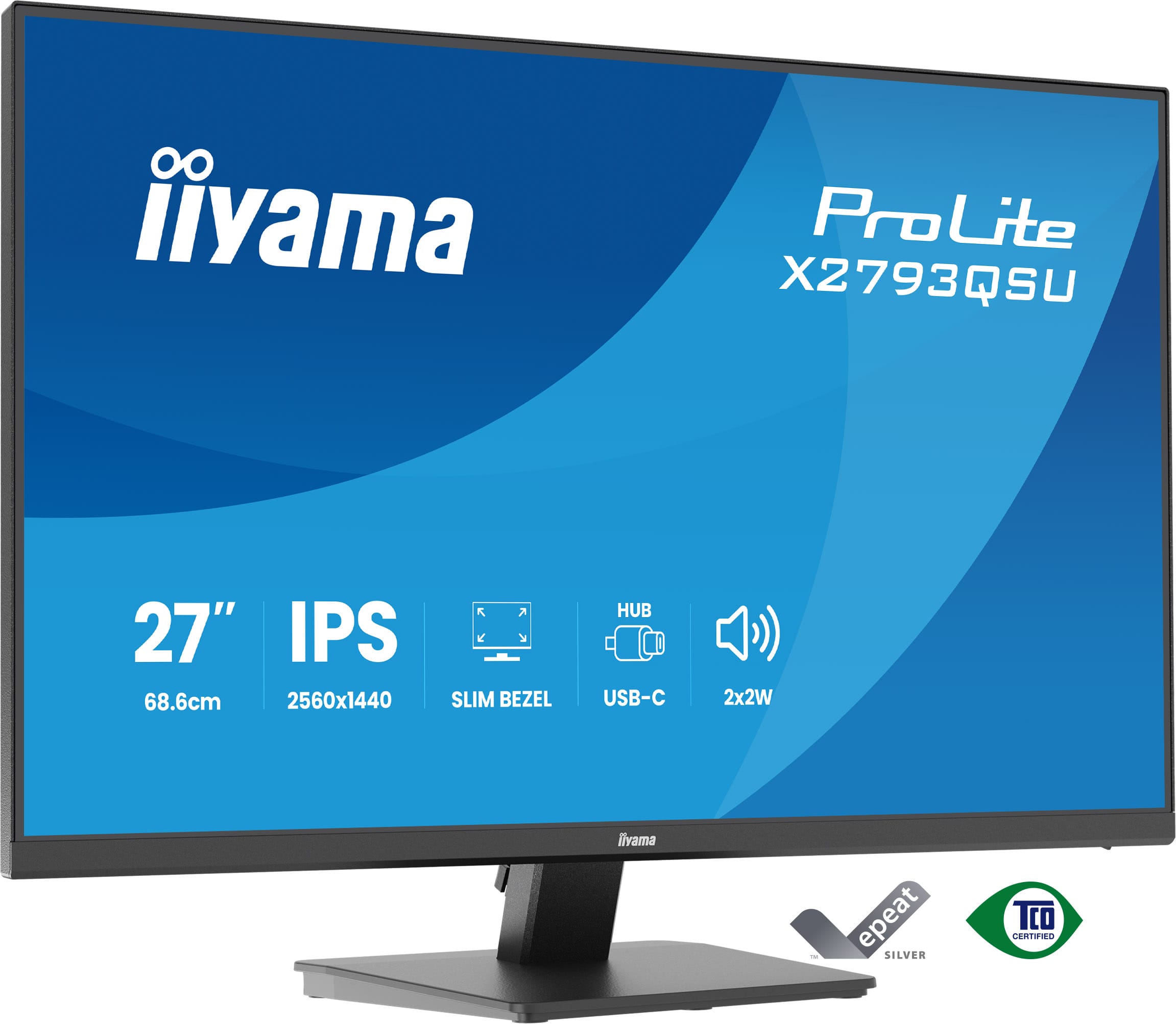 27IN IPS 4-SIDE SLIM BEZEL 2560X1440 QHD 1MS (MPRT) 350CD/M