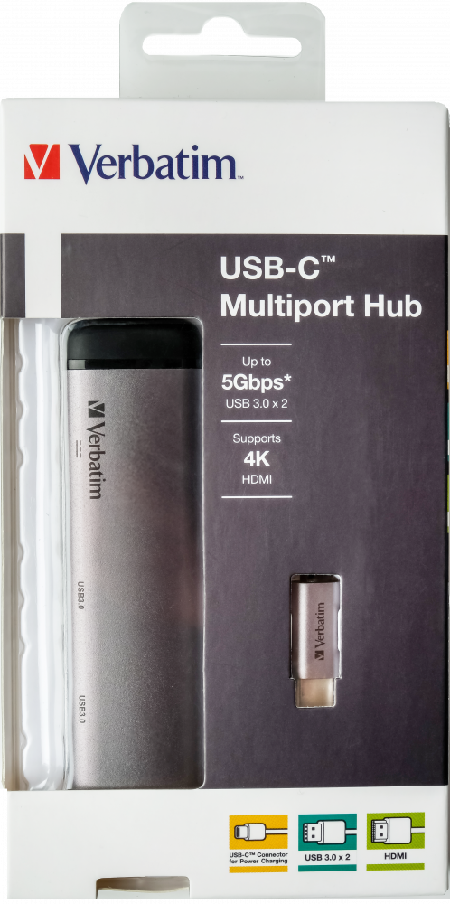 verbatim Multiport-Adapter 49140