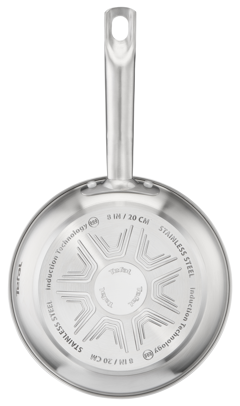 Tefal Virtuoso 28 cm, Bratpfanne, Edelstahl