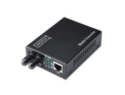 Gigabit Medienkonverter RJ-45 auf ST-Duplex