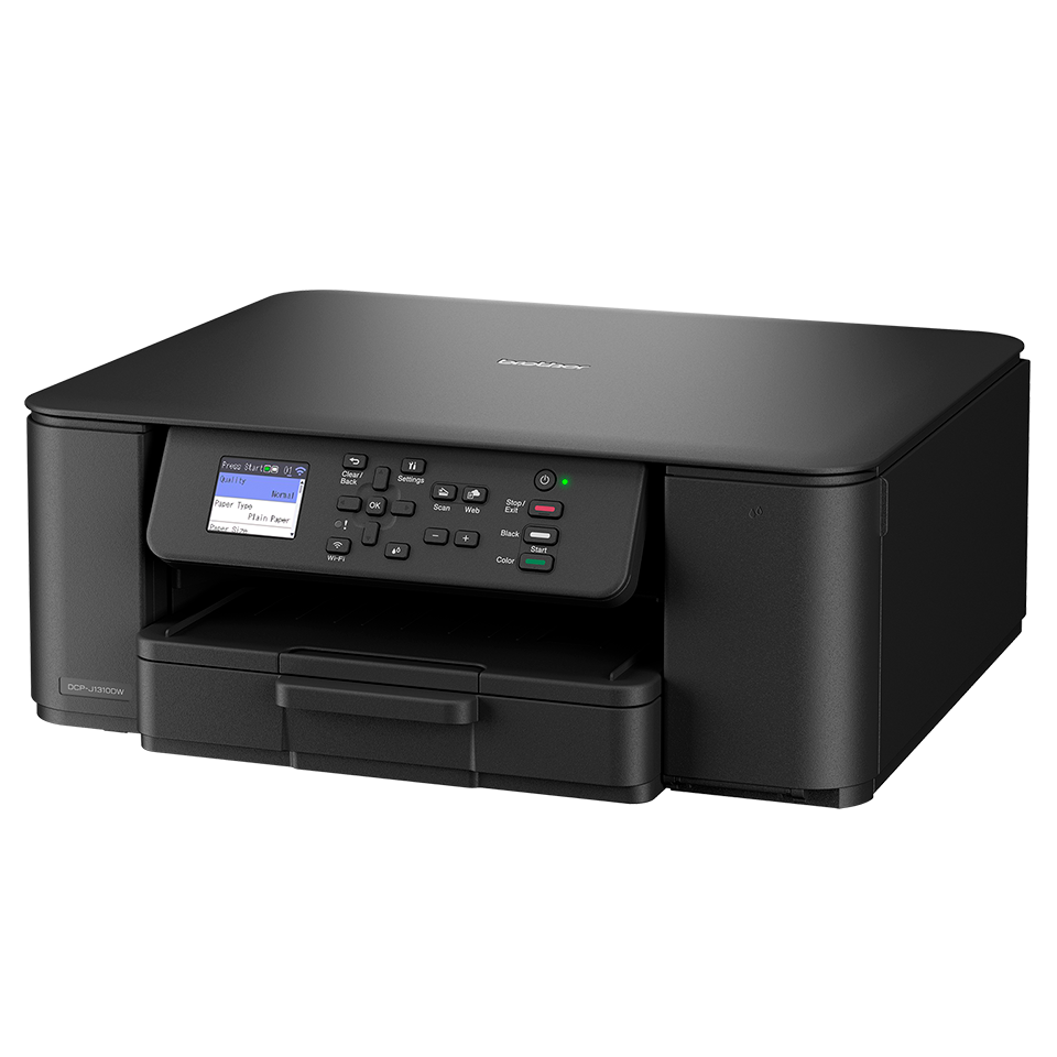 brother DCP-J1310DW 3 in 1 Tintenstrahl-Multifunktionsdrucker schwarz