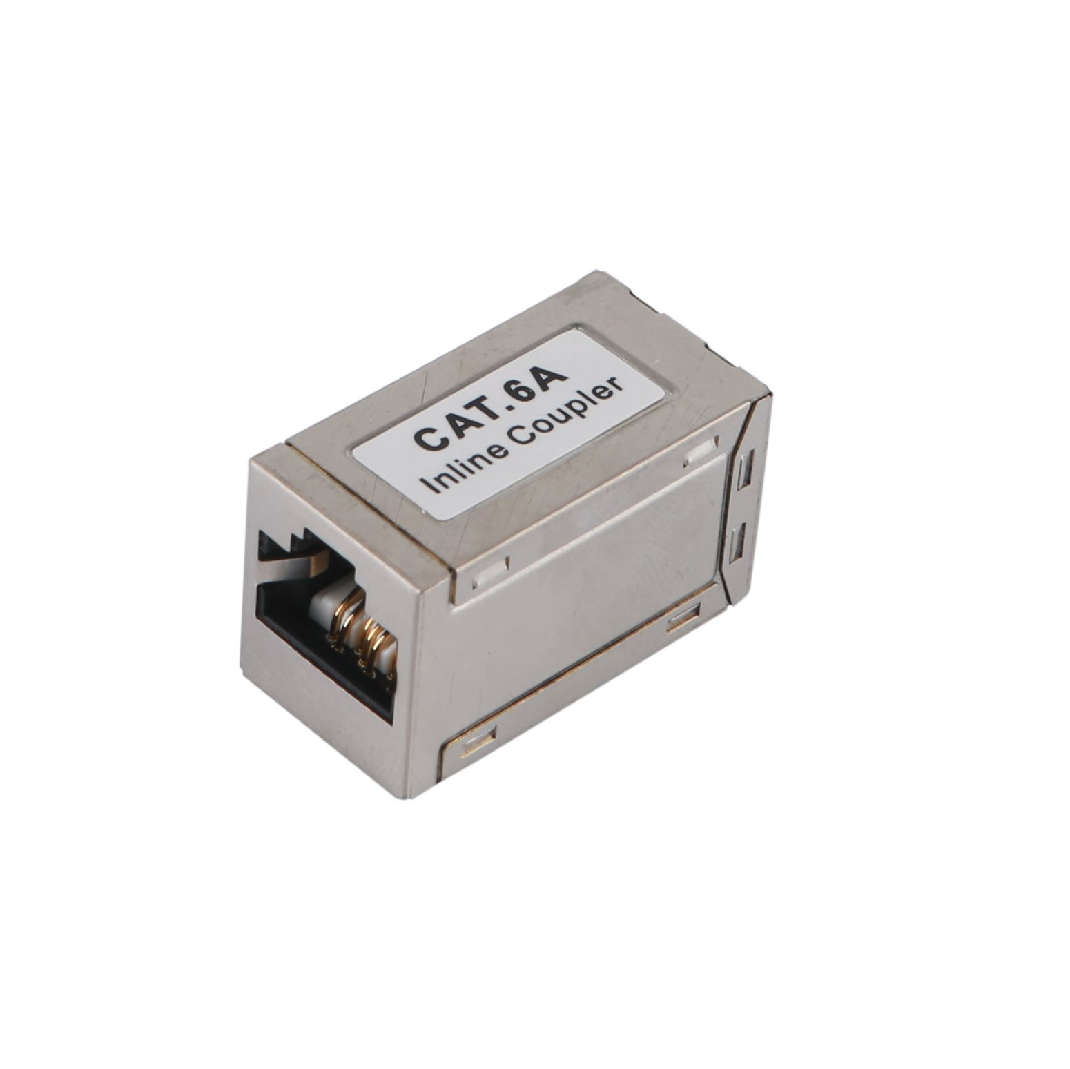 Equip Inline-Koppler Cat6a RJ45 8P8C geschirmt 10Gbit 500MHz Polybeutel