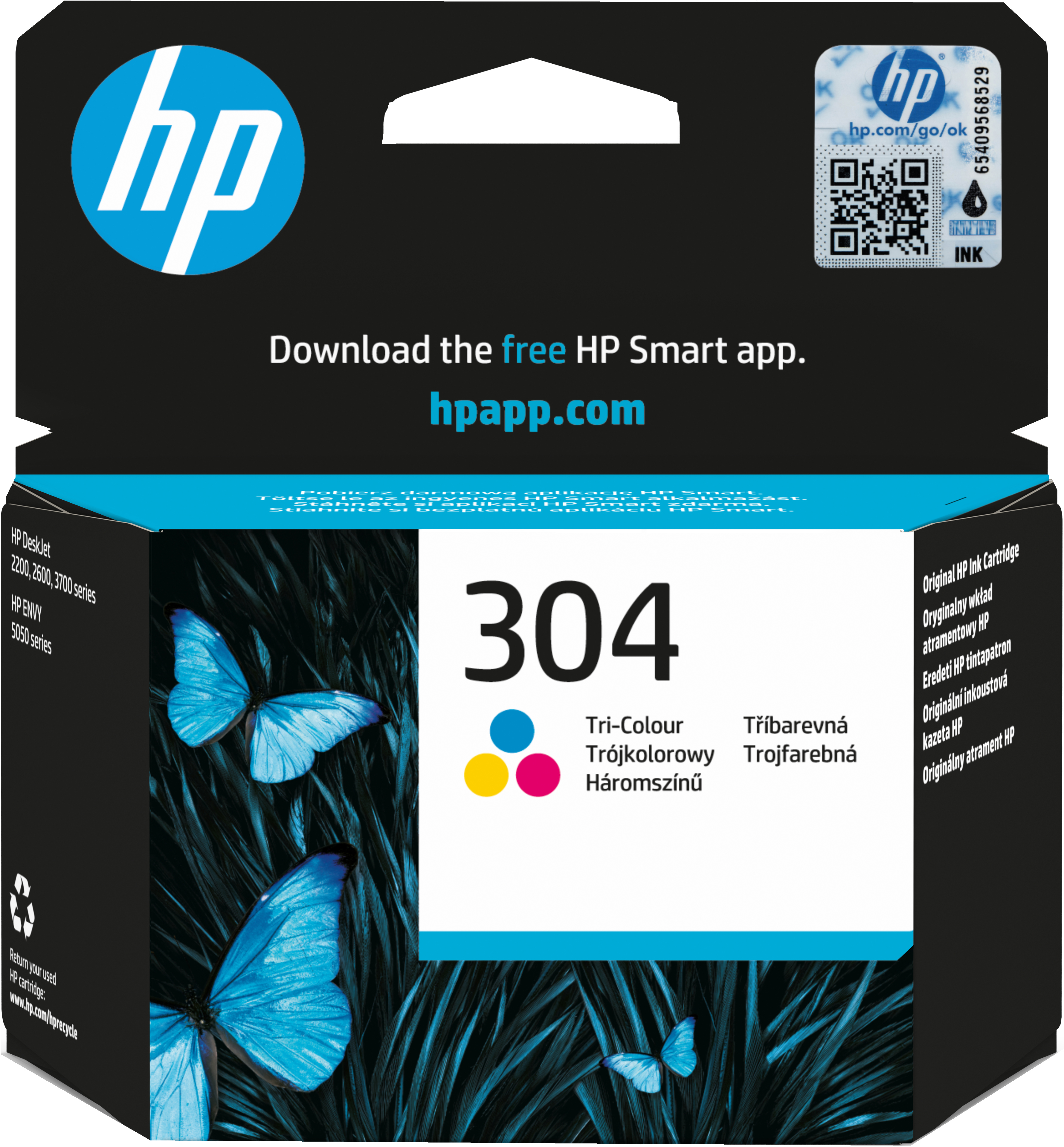 HP 304 Dreifarbg Tintenpatrone