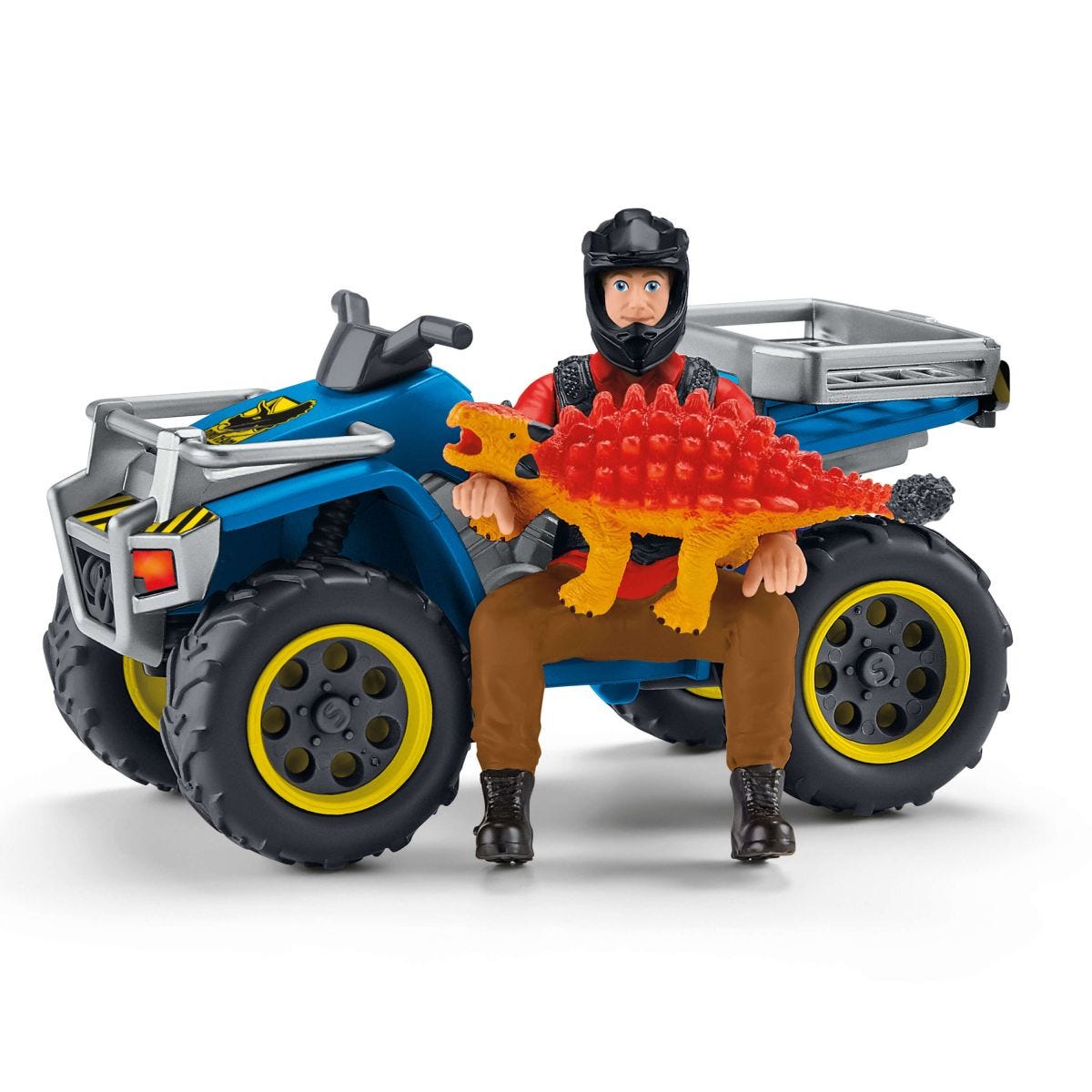 Dinosaurs Flucht auf Quad vor Velociraptor, Spielfigur