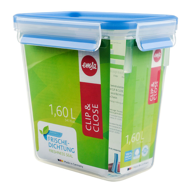 CLIP & CLOSE Frischhaltedose 1,5 Liter