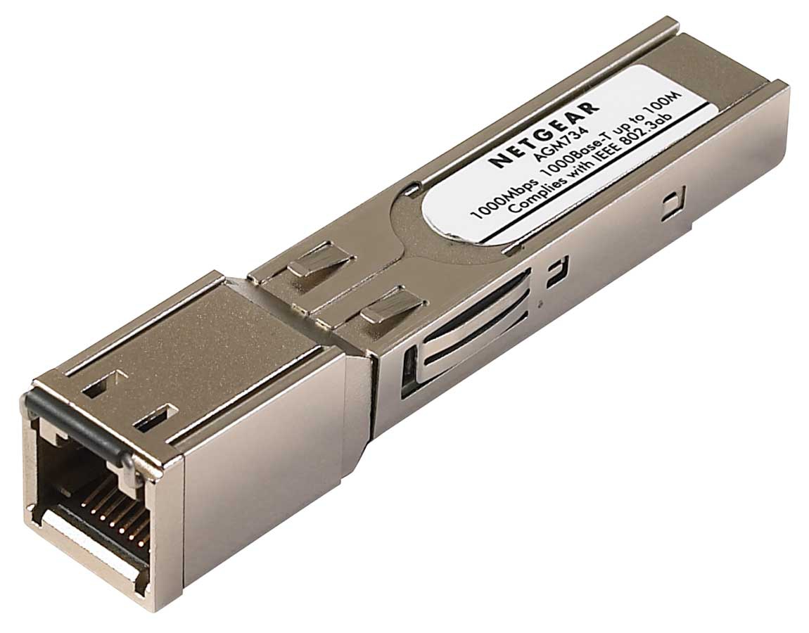 PROSAFE 1000BASE-T SFP RJ45 GBIC MODULE F/GSM7328FS