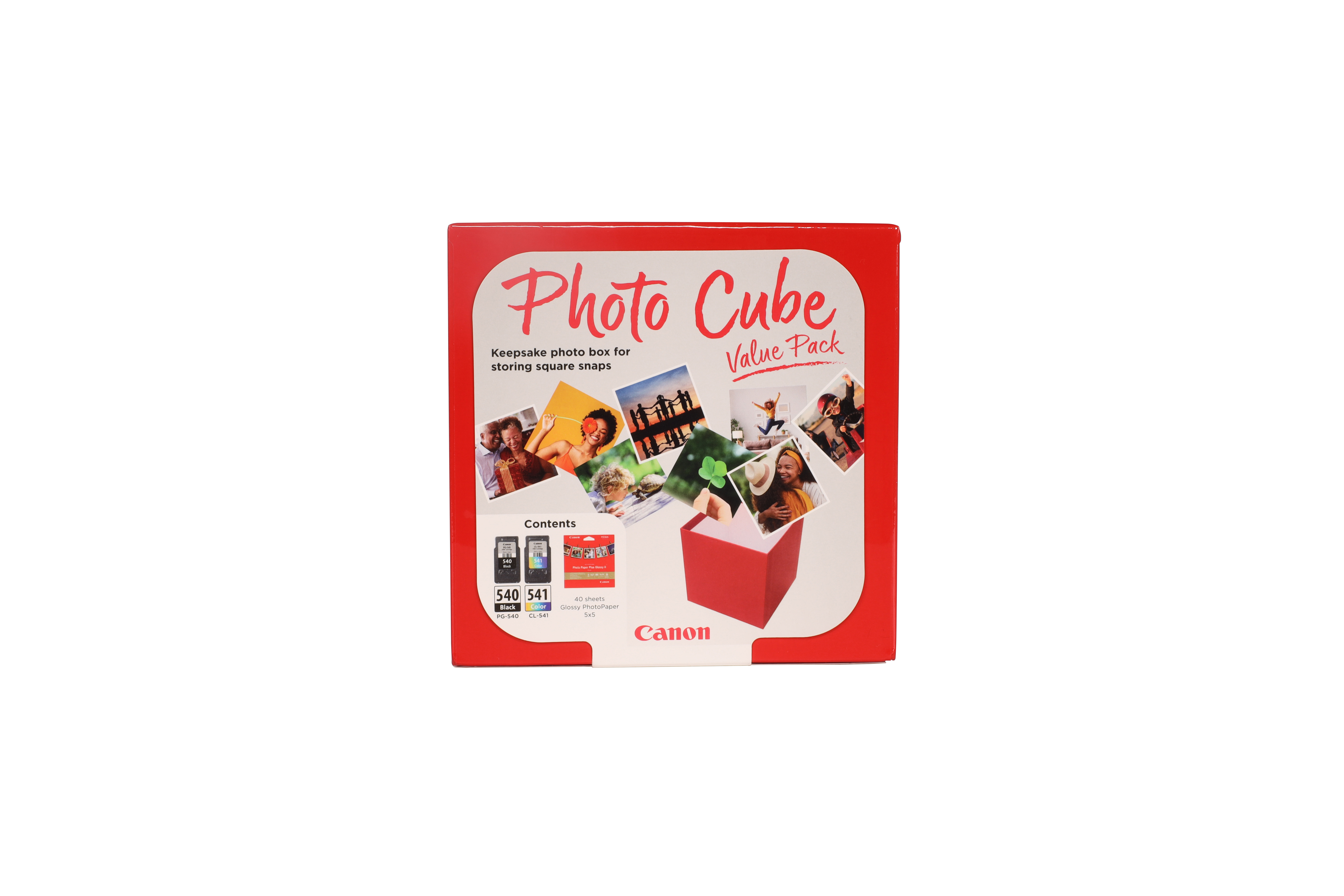 Canon PG-540 + CL-541 schwarz, color Druckköpfe + Fotopapier, 2er-Set