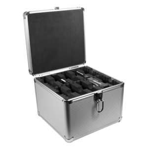 LogiLink 3,5'' Festplatten-Schutzkoffer f. 10 HDDs