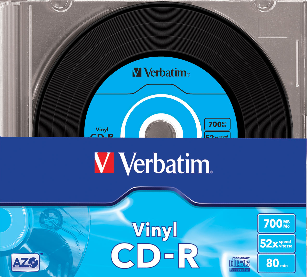 CD-R 700 MB Vinyl, CD-Rohlinge