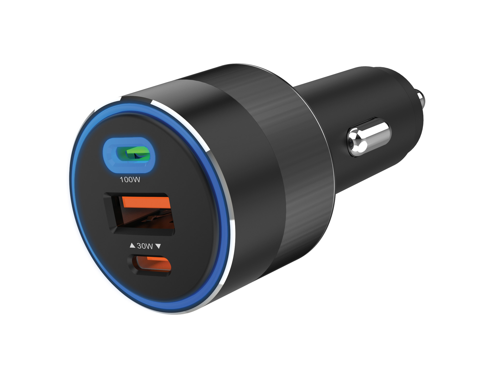 SANDBERG Car Charger 3in1 130W USB-C PD