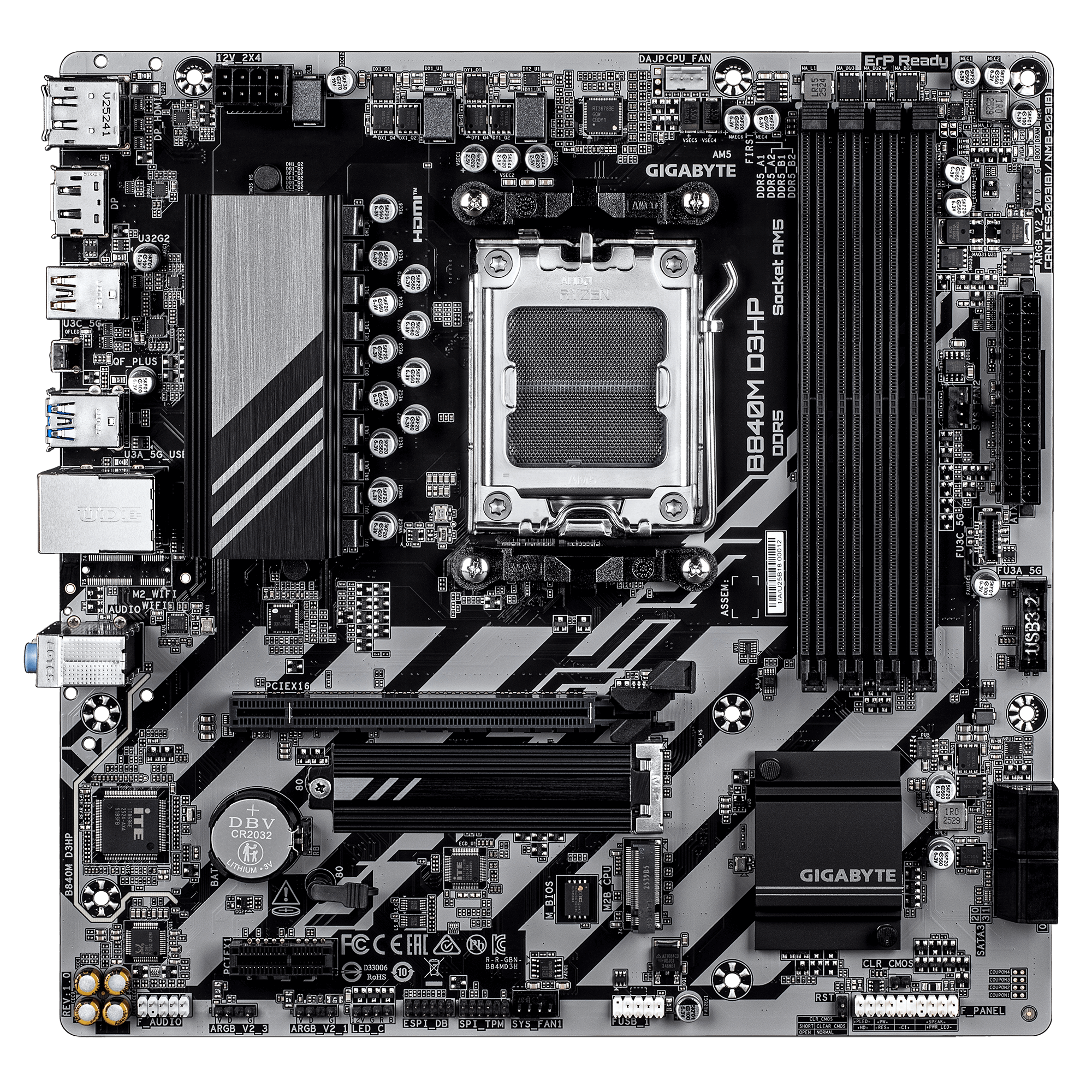 Gigabyte GA-B840M D3HP (AM5) (D)