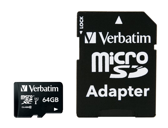 Verbatim Premium MicroSDXC Karte 64 GB Klasse 10