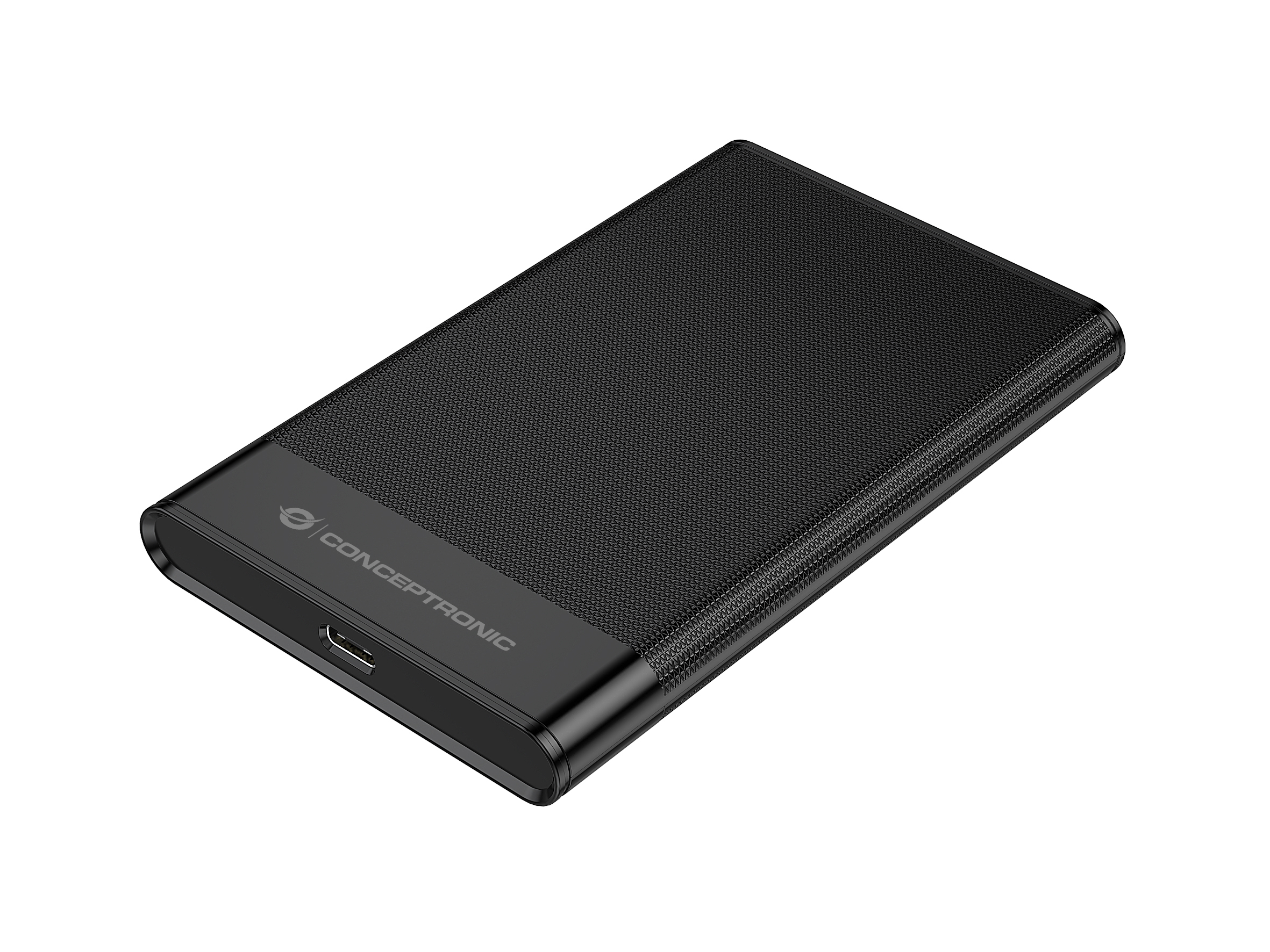 CONCEPTRONIC HDD Gehäuse 2.5SATA HDD/SSD USB-A/C 6Gbs sw