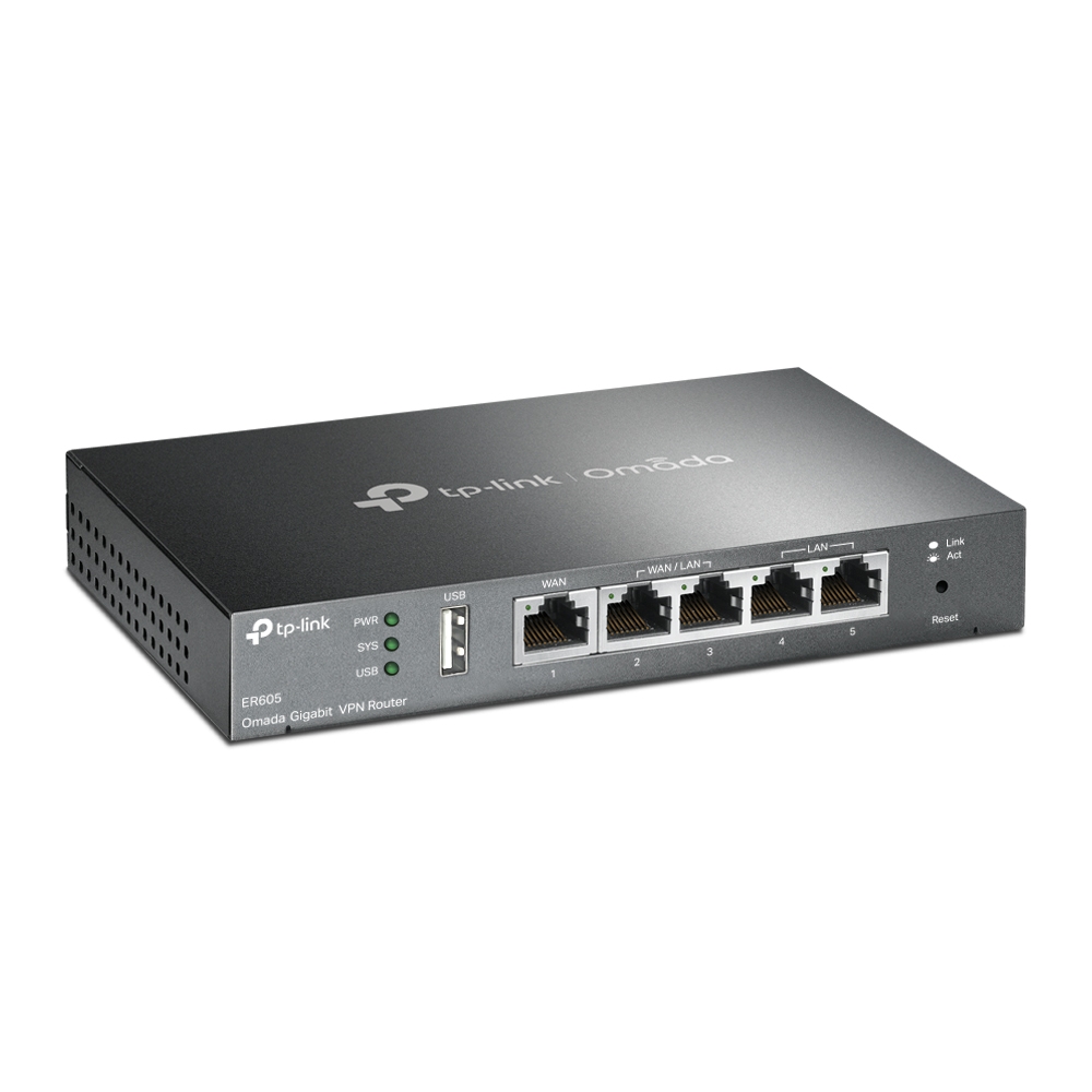 TP-Link Omada WL-Router ER605 Gigabit Multi-WAN Router