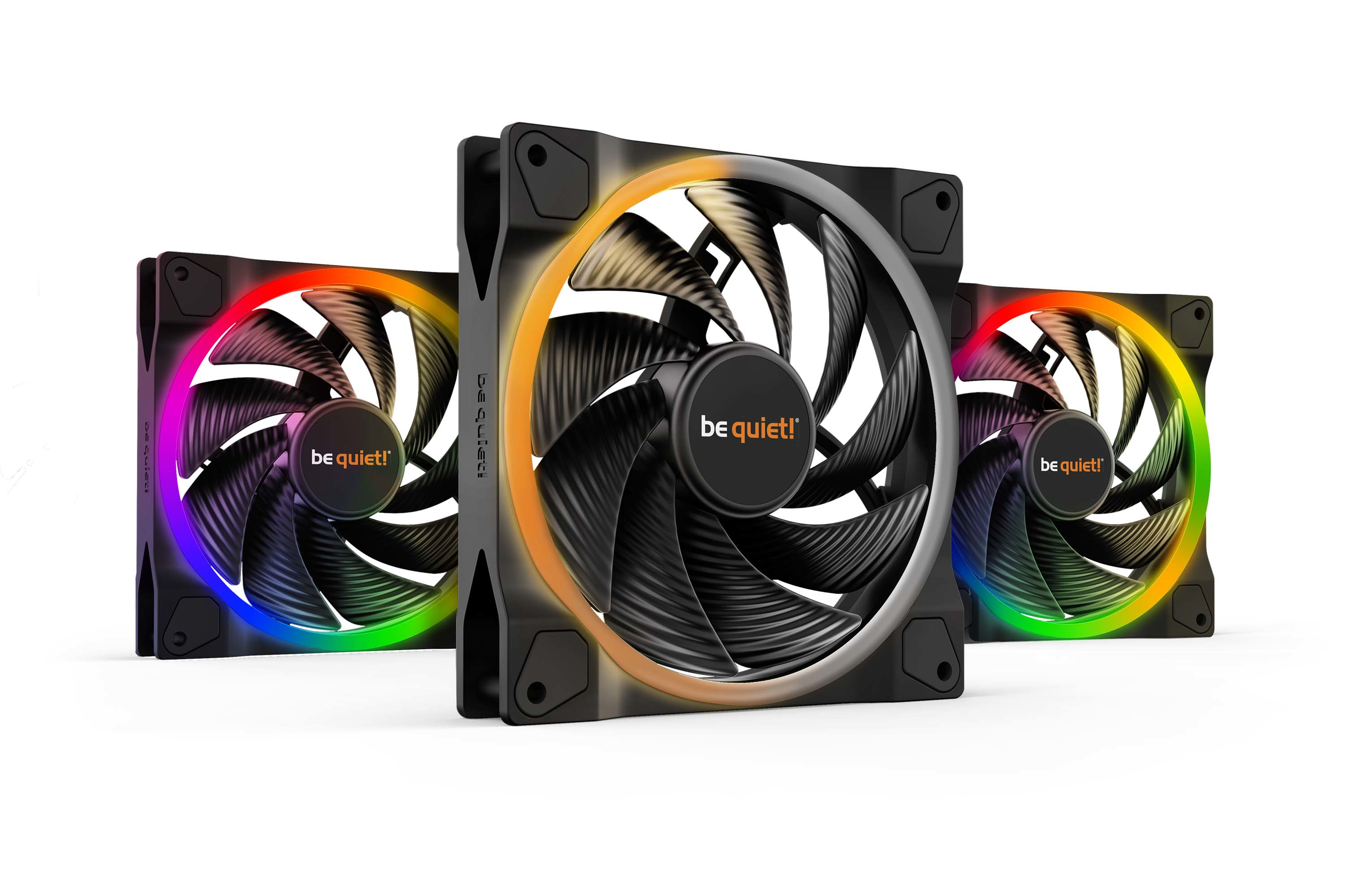 be quiet LÃ¼fter 14014025 Light Wings PWM highspeed 3x