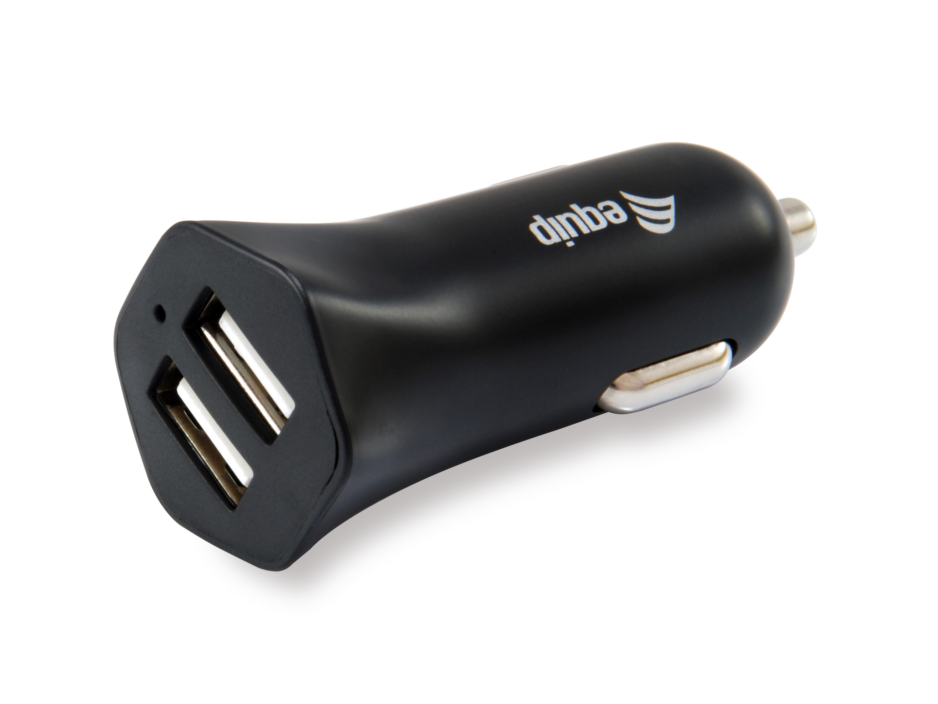 Equip KFZ-Ladegerät 2-Port 2xUSB2.0 480Mbps 12W schwarz