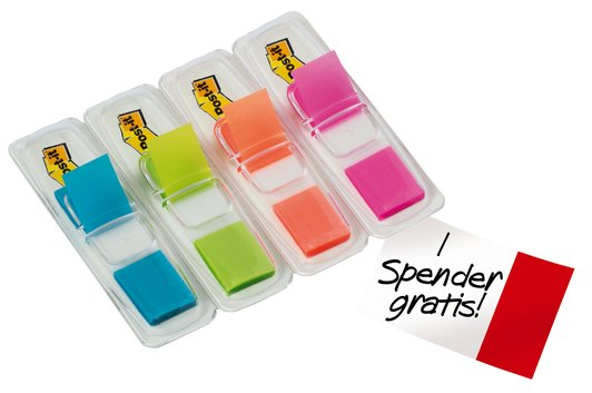 Post-it® Index Mini Haftmarker farbsortiert 4x 35 Streifen