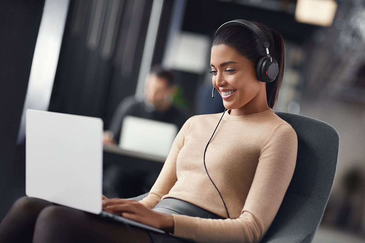 Jabra Headset Evolve2 40 SE USB-C/A UC Duo
