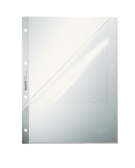 LEITZ Prospekthüllen 4784 DIN A4 transparent genarbt 0,13 mm, 100 St.
